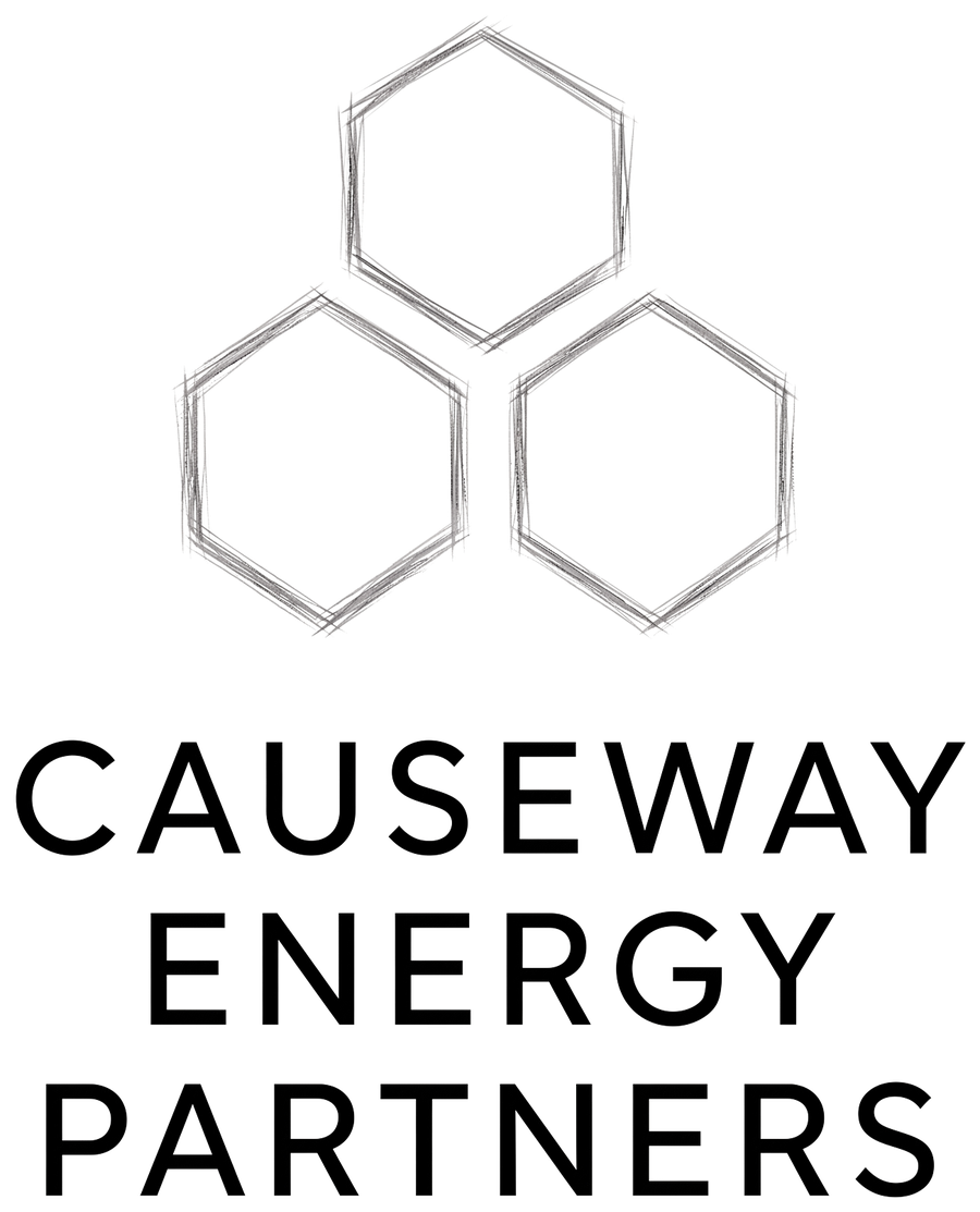 Causeway Energy Partners logo: three interlocking hexagons above the wordmark